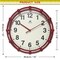 Infinity Instruments Skipper 16 in. Wall Clock Red 20309RD-4547 - alternate 2